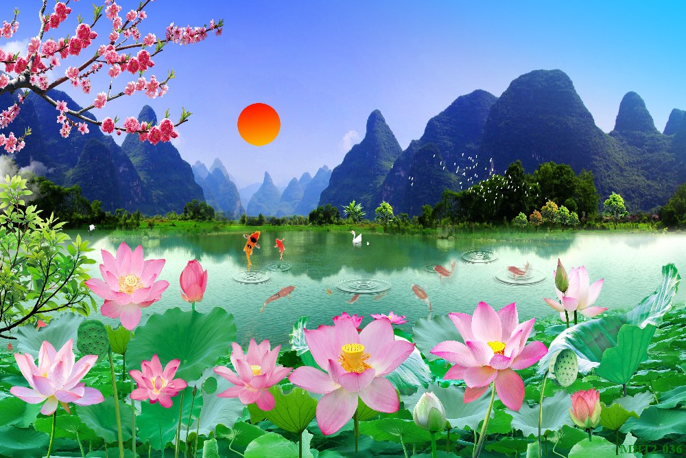 Phong cảnh sơn thủy hữu tình MHT2-036